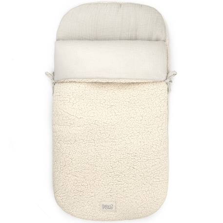 Nid d'ange passe sangle comfort nest mouton Ecru 1 - vertbaudet enfant 
