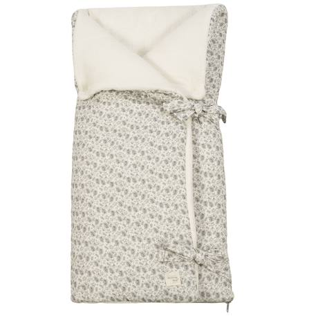 Nid d’ange bébé en mousseline de coton transformable en couverture Vert 1 - vertbaudet enfant 