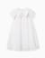 Robe avec nœud et manches cape à volants Blanc 2 - vertbaudet enfant 
