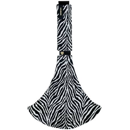 Porte bébé enfant black zebra Noir, blanc 2 - vertbaudet enfant 