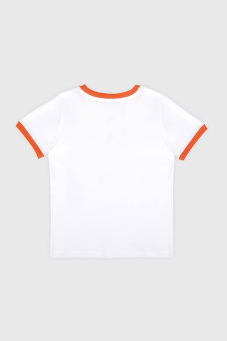 T-shirt en coton léger langoustine enfant - sérigraphie g blanc+- sérigraphie g marine dee 2 - vertbaudet enfant 