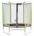 Trampoline jardin ø 250?cm + filet de sécurité - jumpi 250 - taupe/vert Beige 1 - vertbaudet enfant 