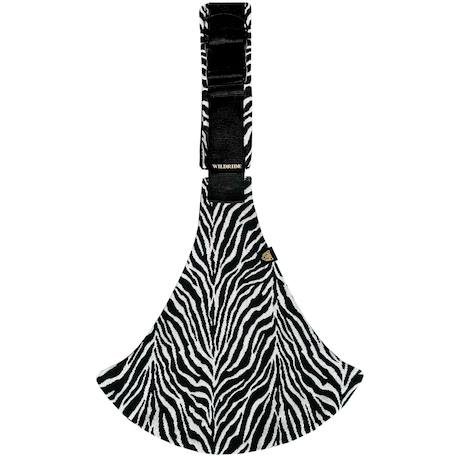 Porte bébé enfant black zebra Noir, blanc 3 - vertbaudet enfant 