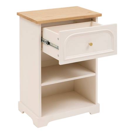 Table de chevet - mohea Ivoire 5 - vertbaudet enfant 