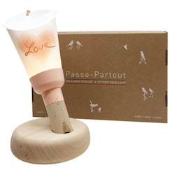 Coffret lampe nomade 5 en 1 pléiades - taupe cendré  - vertbaudet enfant