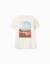 T-shirt en coton avec imprimés lanzarote Beige clair 4 - vertbaudet enfant 