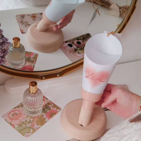 Coffret lampe nomade 5 en 1 pléiades - taupe cendré Blanc, rose+Blanc, rose, sauge+Blanc, rose, vert d'eau+Blanc, taupe, noir+Blanc, vert d'eau, marron 3 - vertbaudet enfant 