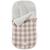 Nid d'ange passe sangle comfort vichy caramel Ecru, marron 1 - vertbaudet enfant 