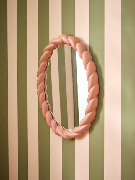 Miroir ovale torsadé Blush 1 - vertbaudet enfant 