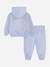 Ensemble deux pièces pour enfant sweat à capuche et pantalon Lilas+Orange+Rose moyen 2 - vertbaudet enfant 