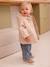 Baskets bébé cuir à scratchs rose pâle 6 - vertbaudet enfant 