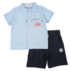 -Ensemble polo et short bébé garçon imprimé