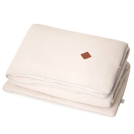 Couette et oreiller - prêt à dormir jeanne Beige+Blanc+Bleu+Camel+Écru+Gris clair+Rose+Terracotta+Vert de gris 2 - vertbaudet enfant 