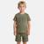 Ensemble  garcon -  t-shirt manches courtes et short Bleu+Gris+Kaki+Marine 8 - vertbaudet enfant 