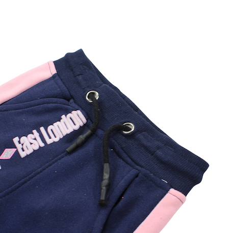 Sweat à capuche et pantalon de jogging Fushia+Marine 9 - vertbaudet enfant 