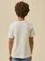 T-shirt imprimé garçon - coton biologique Ecru+Indigo+Terracotta 4 - vertbaudet enfant 