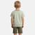 Ensemble t-shirt manches courtes et short garçon Beige+Bleu+Gris+Vert 11 - vertbaudet enfant 