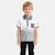 Polo garçon manches courtes Blanc+Marine+Noir+Rouge 1 - vertbaudet enfant 