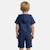 Ensemble garçon t-shirt manches courtes zippé et short Beige+Bleu+Kaki+Marine 11 - vertbaudet enfant 