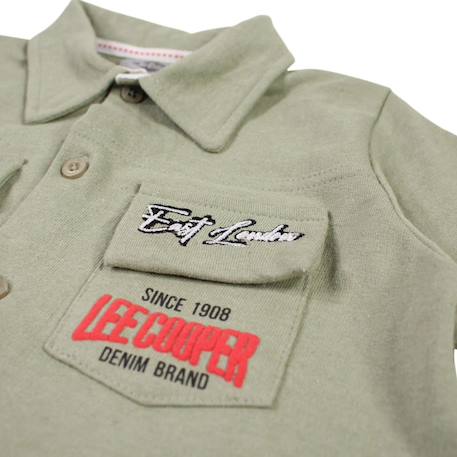 Ensemble polo et short bébé garçon imprimé Beige+Bleu+Gris+Kaki 19 - vertbaudet enfant 