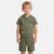 Ensemble garçon t-shirt manches courtes zippé et short Beige+Bleu+Kaki+Marine 7 - vertbaudet enfant 