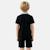 Polo avec col chemise ouverture boutonnée Marine+Noir+Rouge+Vert 6 - vertbaudet enfant 