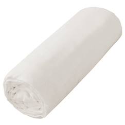 Linge de maison et décoration-Linge de lit bébé-Drap housse en coton jersey uni