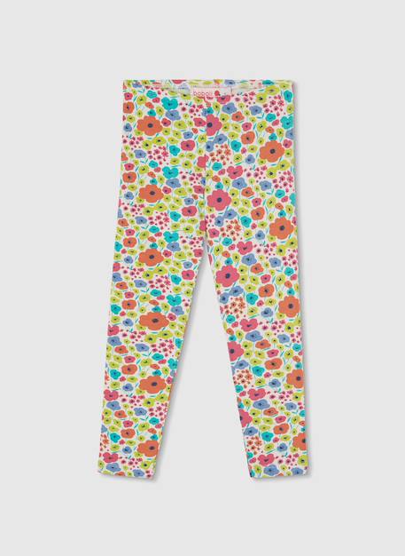 Fille-Leggings en maille élastique imprimé