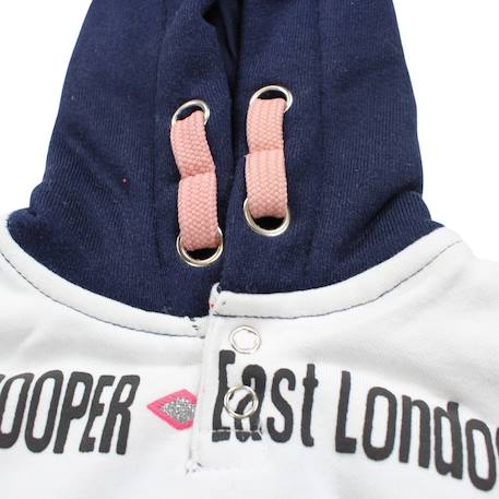 Sweat à capuche et pantalon de jogging Fushia+Marine 7 - vertbaudet enfant 
