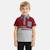 Polo garçon manches courtes Blanc+Marine+Noir+Rouge 10 - vertbaudet enfant 