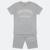 Ensemble fille t-shirt manches courtes et bermuda Gris+Rosatre+Rose+Vert 3 - vertbaudet enfant 