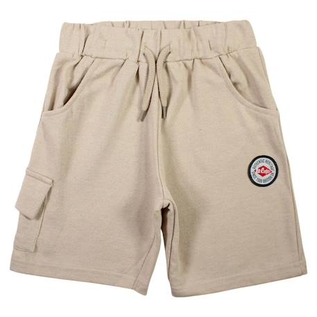 Ensemble polo et short bébé garçon imprimé Beige+Bleu+Gris+Kaki 3 - vertbaudet enfant 