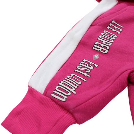 Sweat à capuche et pantalon de jogging Fushia+Marine 4 - vertbaudet enfant 
