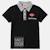 Polo avec col chemise ouverture boutonnée Marine+Noir+Rouge+Vert 7 - vertbaudet enfant 