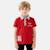 Polo avec col chemise ouverture boutonnée Marine+Noir+Rouge+Vert 8 - vertbaudet enfant 