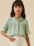 Chemise  en gaze - coton biologique Amande+Ecru 6 - vertbaudet enfant 