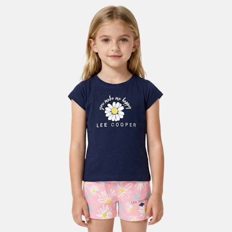 Fille-Ensemble fille t-shirt manches courtes et short
