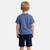 Ensemble t-shirt manches courtes et short garçon Beige+Bleu+Gris+Vert 5 - vertbaudet enfant 