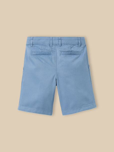 Bermuda chino garçon Bleu froid+Celadon+Ciel+Indigo+Menthe+Rouge+Sun 2 - vertbaudet enfant 