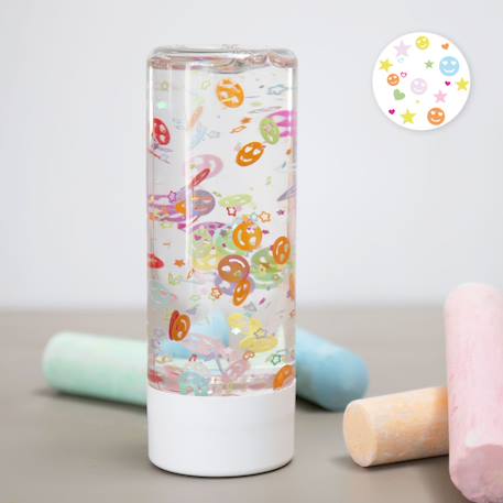 Bouteille sensorielle éveil et apaisement Ballons+Coquillages bleu et rose+Coquillages rose et jaune+Dauphins+Flamants orange+Flamants rose+Lapins+Smiley+Tortues 36 - vertbaudet enfant 