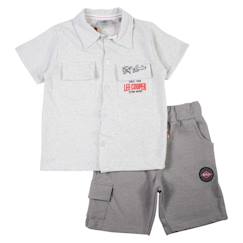 -Ensemble polo et short bébé garçon imprimé