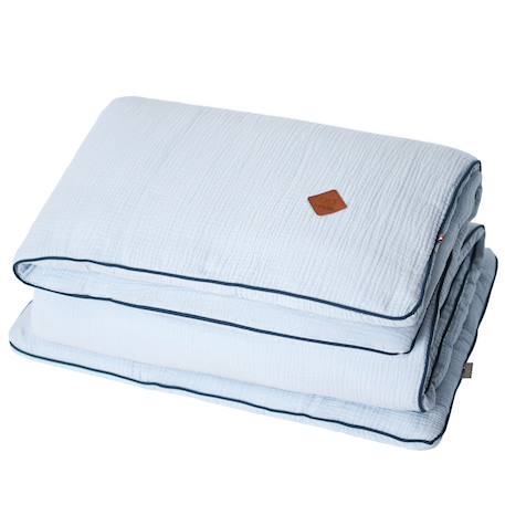 Couette et oreiller - prêt à dormir jeanne Beige+Blanc+Bleu+Camel+Écru+Gris clair+Rose+Terracotta+Vert de gris 11 - vertbaudet enfant 