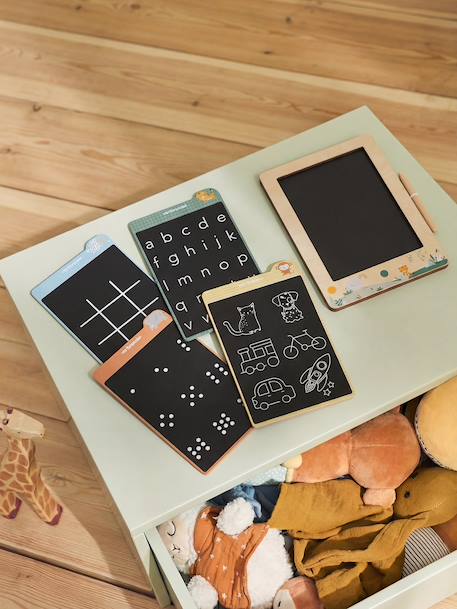 Tablette magique de dessin en bois FSC® Tanzanie 3 - vertbaudet enfant 