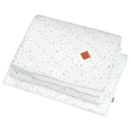 Couette et oreiller - prêt à dormir en coton sidonia Sidonia, beige, écru, blanc 2 - vertbaudet enfant 