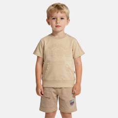 Ensemble t-shirt manches courtes et short garçon  - vertbaudet enfant