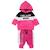 Sweat à capuche et pantalon de jogging Fushia+Marine 1 - vertbaudet enfant 