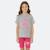 Ensemble fille t-shirt manches courtes et bermuda Blanc+Fushia+Gris 7 - vertbaudet enfant 