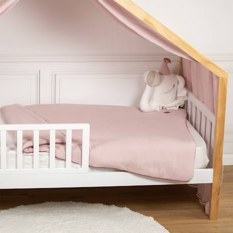 Couette et oreiller - prêt à dormir jeanne Beige+Blanc+Bleu+Camel+Écru+Gris clair+Rose+Terracotta+Vert de gris 27 - vertbaudet enfant 
