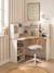 Bureau d'angle enfant avec rangements blanc 4 - vertbaudet enfant 