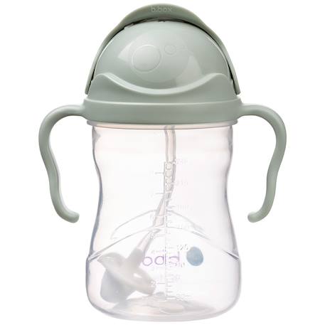 Tasse à paille lestée Beige+Bleu+Gris, jaune+Rose+Vert d'eau 27 - vertbaudet enfant 